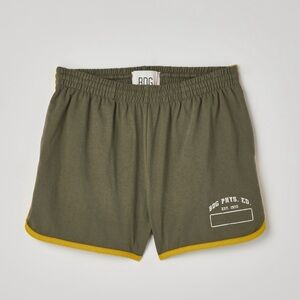 bdg venice knit short green
